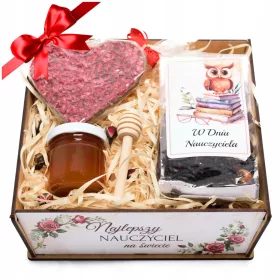    GESCHENKSET ZUM LEHRERTAG FÜR Pädagogen, GESCHENKBOX SCHOKOLADE
