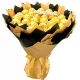  Süßer Blumenstrauß von Ferrero Rocher zum Geburtstag, Namenstag und jedem Anlass + Beschriftung