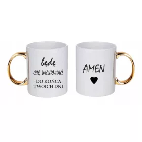    BECHER ICH WERDE DICH BIS ZUM REST DEINER TAGE AUSWÄHLEN. AMEN GESCHENK