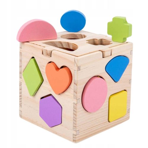  Ein Spielzeug mit geometrischer Form Montessori Play