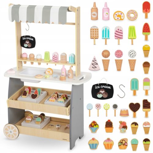  Hölzerne Eisdiele auf Rädern - Mamabrum MAM207 ICE CREAM Eiswagen