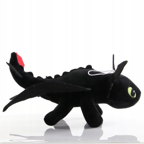  So trainieren Sie Ihren Drachen Black Fury Dragon Toothback Maskottchen, 30 cm