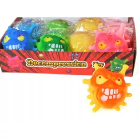  Gel-Squishy-Kreaturen 9x9cm 12 Stk.