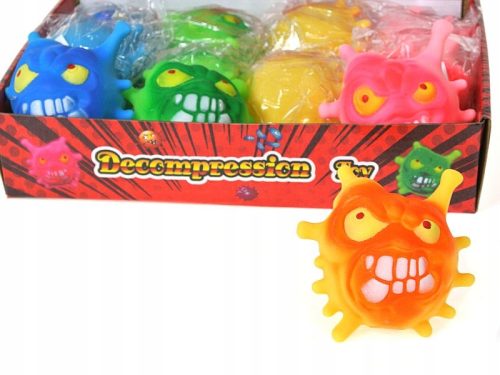  Gel-Squishy-Kreaturen 9x9cm 12 Stk.