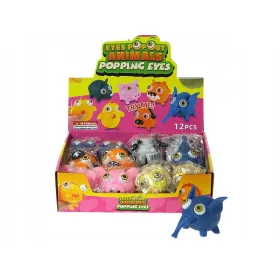  Gniotek Tiere mit konvexen Augen 12cm Adar