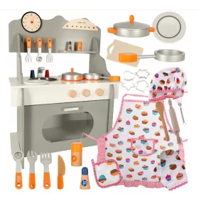  MDF-Holzküche für Kinder, großer Ofen KX4626