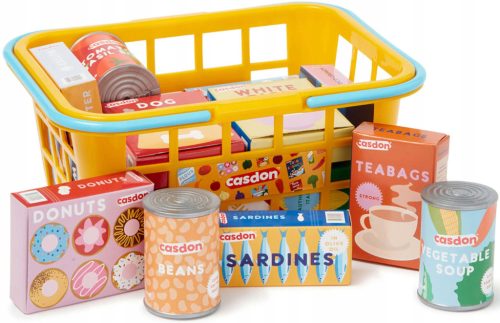  SPIELZEUGEINKAUFSKORB MIT ZUBEHÖR FÜR KINDER