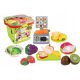  Set Haushaltsgeräte für Kinder, Korb, Waage, Zubehör, 15-teilig