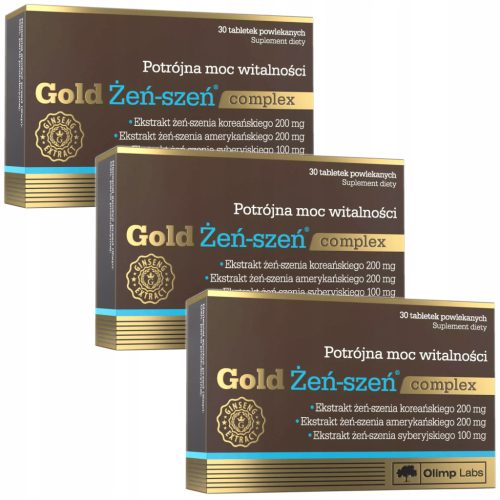 OLIMP Gold Żeń-szeń™ Complex - Kraft und Vitalität durch Ginseng