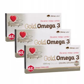   OLIMP Gold Omega 3 - Hochkonzentriert zur Unterstützung von Herz und Gehirn