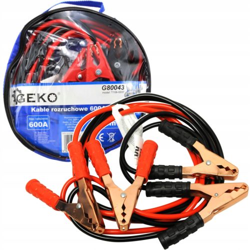  Kabel Überbrückungskabel 4m 600A Geko-Abdeckung