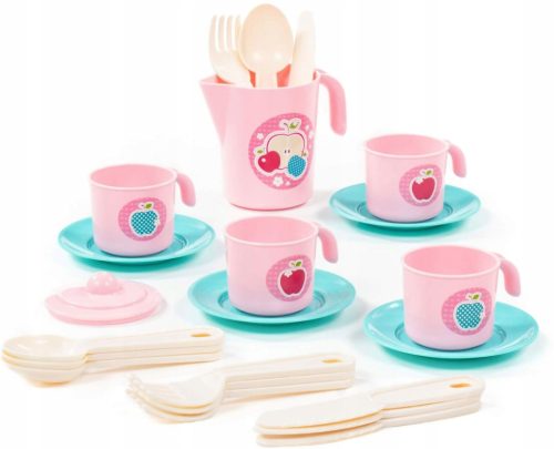  Polesie Ania 80073 Geschirrset, 22-teilig