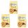 Mulino Bianco Baiocchi, Italienische Kekse mit Nuss-Kakao-Creme, 260g, 3er Pack