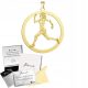  Gold Sprinter Läufer Anhänger 925 Geschenkschmuck KOSTENLOSE GRAVUR