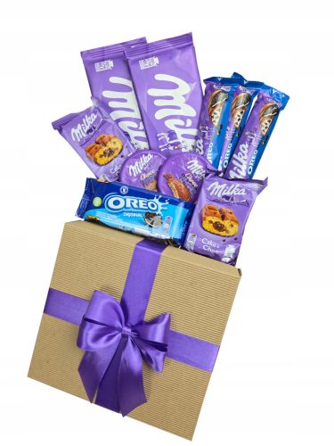 Exklusives Milka Süßigkeiten-Geschenkset für Naschkatzen