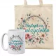  Set aus Becher und Tasche, bestes Geschenk zum Lehrertag