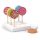  VIGA Bunte Lutscher aus Holz, 6er-Set.