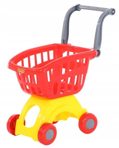  Mini-Einkaufswagen Polesie 71262 rot und gelb