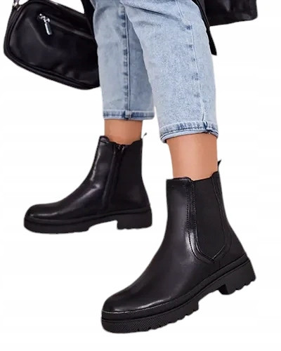  SCHWARZE DAMENSTIEFEL DOVIVAS 39