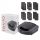  Lovio Toaster Toaster Erdnussbräter Waffeleisen LVSM001BK schwarz 750 W