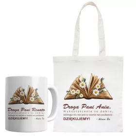  BECHER- UND TASCHENSET ZUM LEHRERTAG GESCHENK FÜR LEHRER