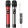 Tonor TW-630 UHF-Funkmikrofon, Dual, Metall, dynamisches System