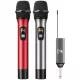  Tonor TW-630 UHF-Funkmikrofon, Dual, Metall, dynamisches System
