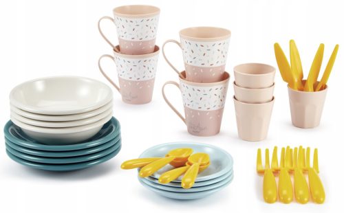  Zastała Stołowa 32 akc Ecoiffier Picknick-Set