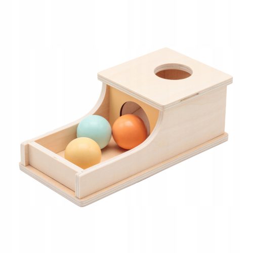  Mini-Kugelrutsche aus Holz für Montessori-Kleinkinder