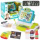  Shop-Registrierkasse für Kinder, Scanner, LCD-Geldscheine, Geschenk für den Weihnachtsmann A