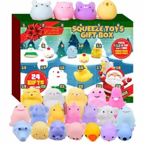    ADVENTSKALENDER GNIOTEK MOCHI SQUISHY ANTI-STRESS-SPIELZEUG 24 STK