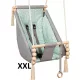  Babyschaukel Wippe XXL 3in1 GURT WICKELPOSITION/RÜCKENLEHNE KIDABOO