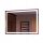  LED-Badezimmerspiegel 110x90 Touch-Schalter
