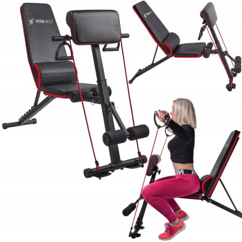  FIT4MED verstellbare Trainingsbank