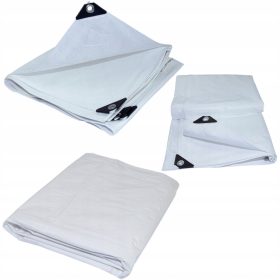   Multifunktionale, Verstärkte Abdeckplane 3x4 m - Ideal für Fahrzeuge, Terrasse und Garten