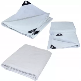   Robuste Verstärkte Abdeckplane 4x5m für Auto und Terrasse - Witterungsbeständig und Wasserfest