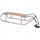  POLNISCHER METALLSCHLITTEN, 2-Personen, FÜR KINDER, 100 kg, ENERO, Silber