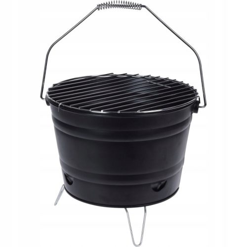  BBQ Camping Grilleimer 27cm schwarz