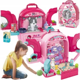  HUNDE-TIERTARZT FÜR KINDER Tierklinik im 3in1-RUCKSACK