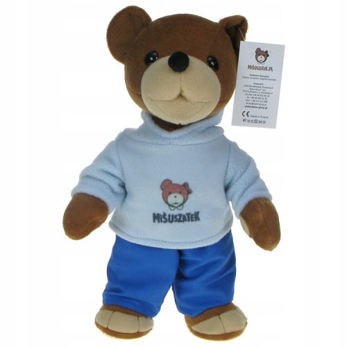  Teddybär, 30 cm - Teddybär-Maskottchen im Fleece-Sweatshirt