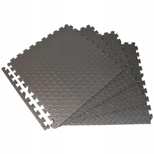  Puzzlematte für Fitnessgeräte, 60 x 60 x 1,2 cm, EVA-Schaum, 4 Stück