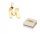  Goldener Buchstabe M ZZ76