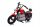 Motorgeschwindigkeit. Rotes Fahrzeug
