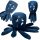  GROSSES MINECRAFT-OCTOPUS-PLÜSCHMASKOTTCHEN AUS DEM SPIEL, 25 CM, GRAUER JEDDUS