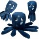  GROSSES MINECRAFT-OCTOPUS-PLÜSCHMASKOTTCHEN AUS DEM SPIEL, 25 CM, GRAUER JEDDUS