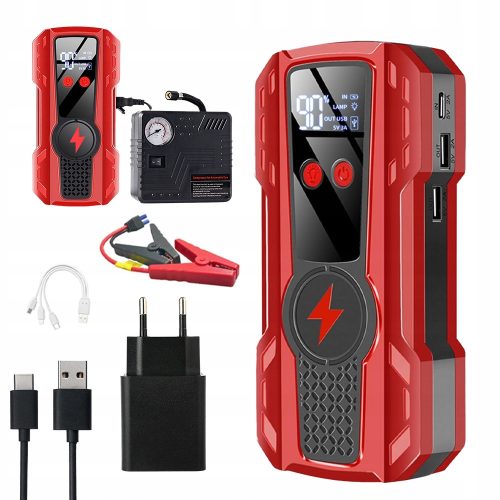  JUMP STARTER ENGINE START POWERBANK KABEL AUTO START 3IN1 USB 10000MAH