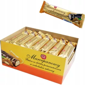  Marzipanriegel mit Erdnüssen und Orangenschale 28 x 90g von Wolność
