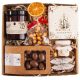  GESCHENKKORB WEIHNACHTSBOX GESCHENK Kerze und Süßigkeiten GESCHENK