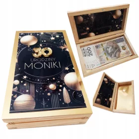  BANKNOTENUMSCHLAG GEBURTSTAG GESCHENK 18 30 40 50 60 70 BOX