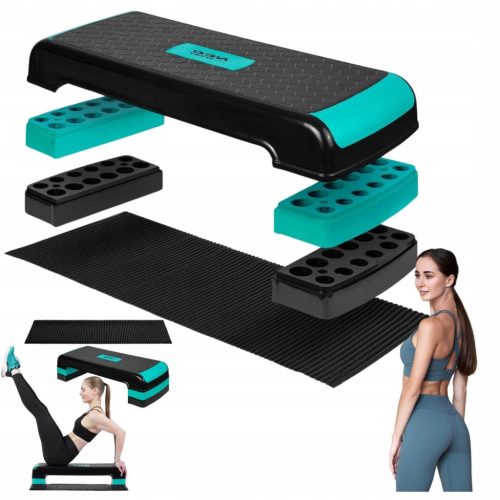  TRAININGSSCHRITT FÜR AEROBICS-ÜBUNGEN + MATTEN-FITNESSSTÄNDER